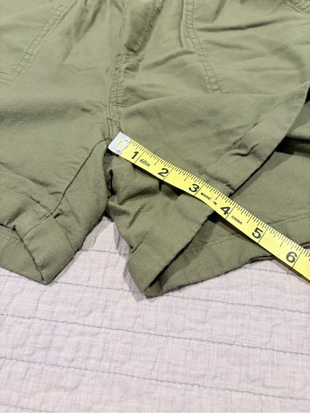 Gap Kids Olive Green Pull-On Utility Shorts XL